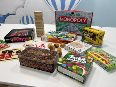 У нас игротека!