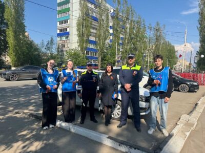 ГЕОРГИЕВСКАЯ ЛЕНТА — СИМВОЛ ПОБЕДЫ НА ДОРОГАХ ГОРОДА